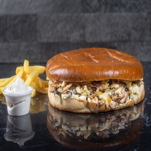Italienisches Schawarmateller